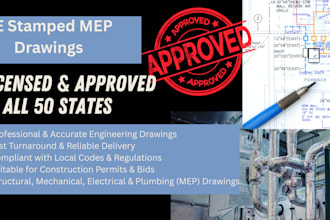 pe stamped architectural, structural, foundation, adu plans for permit approval