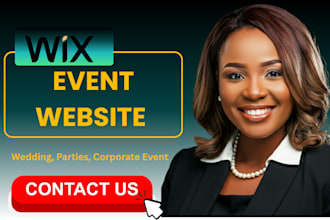 wix event website for weddings festivals parties or corporate events wix website