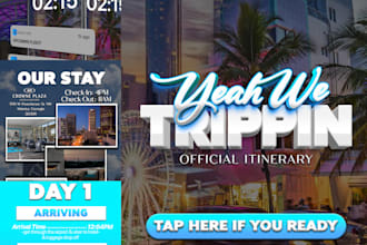 design your trip itinerary to make your experience more lit