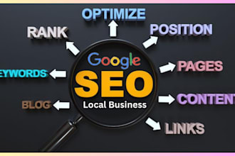 optimize website SEO on wordpress, shopify, wix, squarespace top google ranking