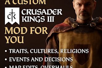 crusader king ck3, bg3 game mod baldurs game 3 mod