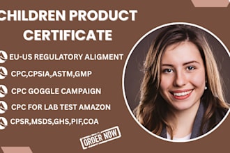 provide cpc cpsia amazon sds cpsr astm  compliance reports for US eu UK tiktok
