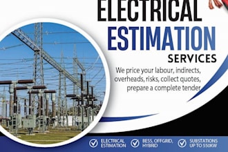 do electrical cost estimation services