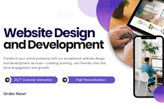 do website development, full stack development, wordpress design and development