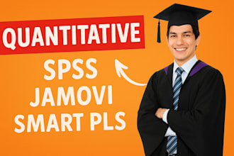 do qualitative and quantitative analysis by using spss, jamovi, and nvivo