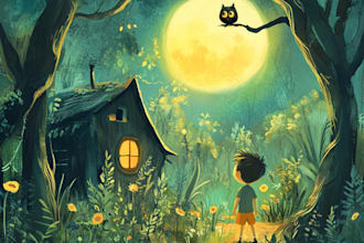 do children book and storybook illustrations