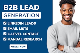 do b2b lead generation, c level decision maker contact list