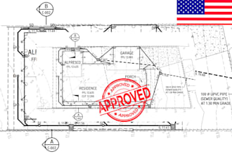 drainage plan, erosion, grading plan, permit drawing, stormwater management plan