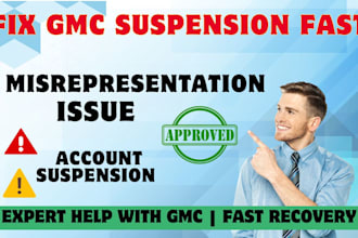 fix google merchant center misrepresentation, gmc suspension