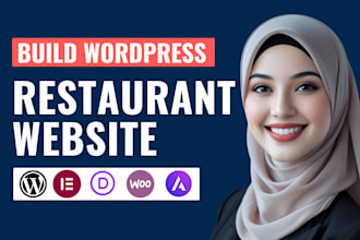 build wordpress restaurant website with food order, delivery system