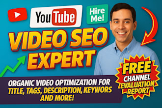 youtube channel management and SEO to boost growth and rankings