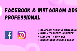 create and manage facebook and instagram ads using meta ads manager