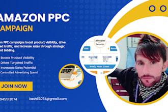 manage your amazon store, product listing and PPC campaigns