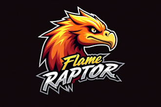 design outstanding flame bird mascot logo in 12 hours