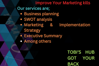 write business plans for investors, startups, and grants