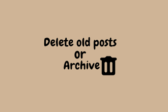 delete facebook instgaram tiktok old posts and videos