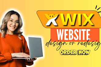 create wix landing page design, online program, SEO and payment integration