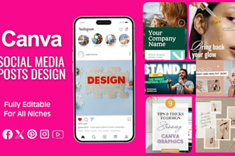 create canva instagram, facebook, linkedin, ebook, reels, carousels