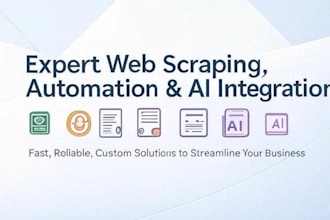 automate tasks scrape data build dashboards and integrate ai tools