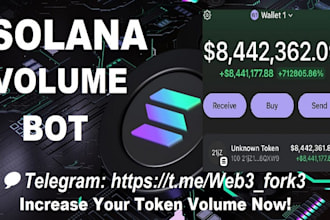 setup market maker bot, solana volume bot, volume bot on solana