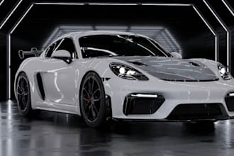 create a 3d model of vehicles for 3d printing and render