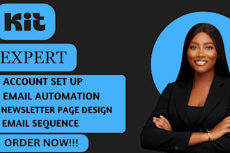 setup your convertkit email marketing, templates, and sequences