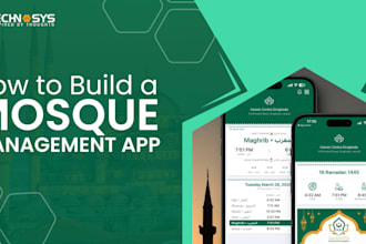 create mosque app, quran app, islamic app, prayer time app, qibla app, hajj app