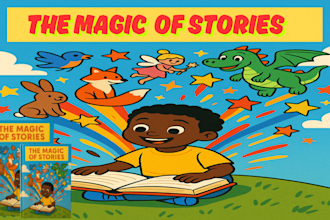 create book covers and illustrations for your kids storybook