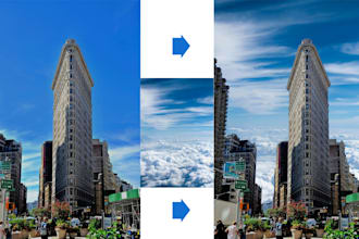 do professional background removal and object removal