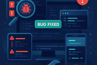 fix bugs or review your code for quality and improvements