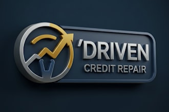 create a modern credit repair finance and consulting logo that converts
