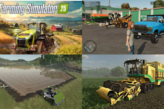 create custom farming simulator 19, 22, 25 mods, maps, pallets and scripts