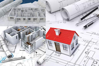do construction plans for city permits, mep, foundations, structural drawings