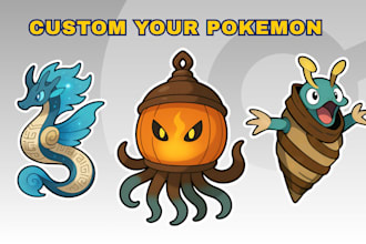 draw pokemon or fakemon from your idea