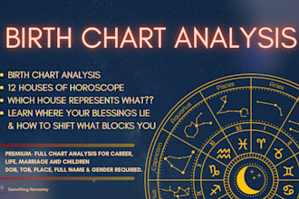 deliver complete chart reading with life changing remedies