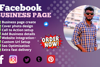 do facebook business pages create and set up