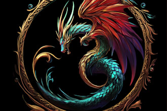 do a custom fantasy, logo design