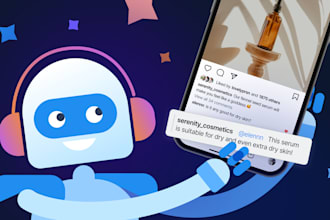 do ai chatbot for business website, instagram mass dm bot, web automation bot