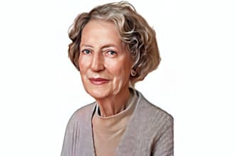 draw your photo into a digital oil painting and watercolor
