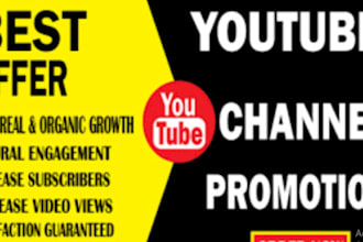 do organic youtube channel growth to boost your subscribers and views