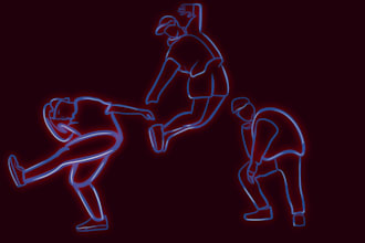 create amazing line art