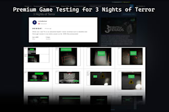 do aaa quality QA and game testing for your game