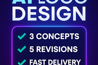 design an ai generated logo for your brand in 24 hours