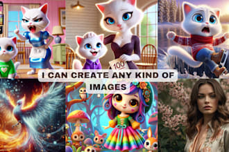create high resolution images for you