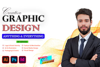 do graphic design, flyers, logo, vector art, illustrations