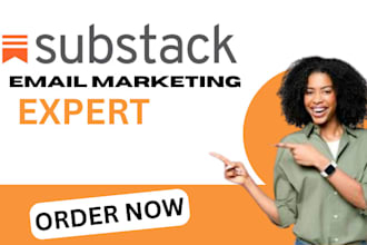design substack landing page substack post substack newsletter  substack setup