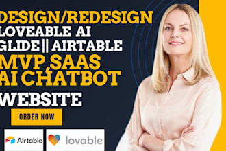 build loveable lovable relevance glide website supabase app mvp saas ai bolt