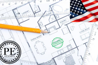 pe stamp california, new mexico architectural stamp permit drawing licensed