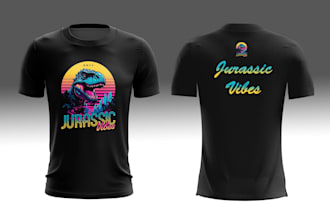 do graphic t shirt design for merchandise brand