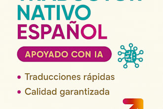 traducción profesional al español, ia, revisión humana